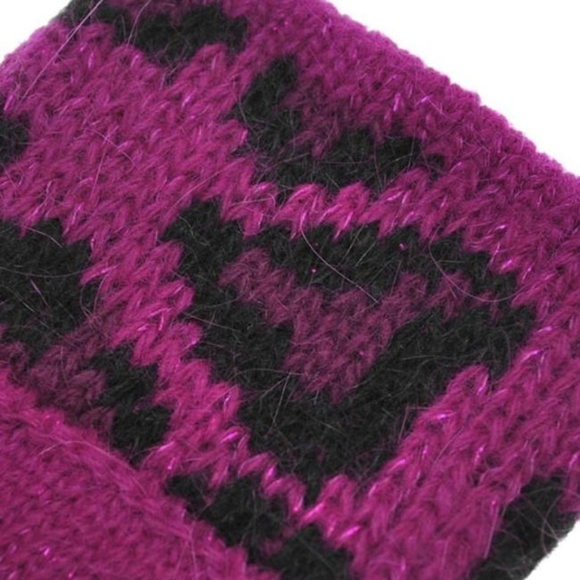 Coach Ocelot Touch Glove in Cranberry - Picture 6 of 8